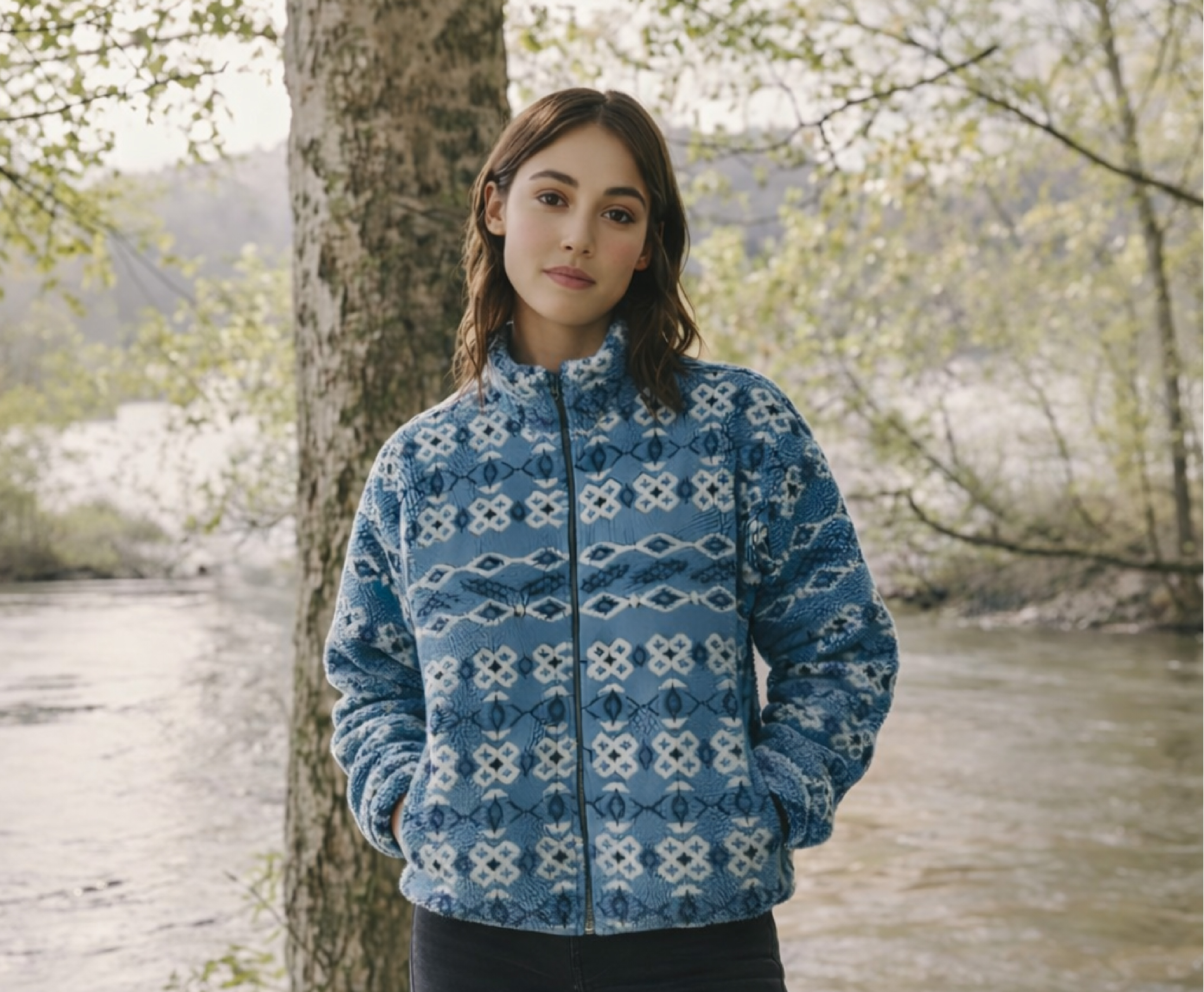 nuco fleece jacket — outdoor adventure
